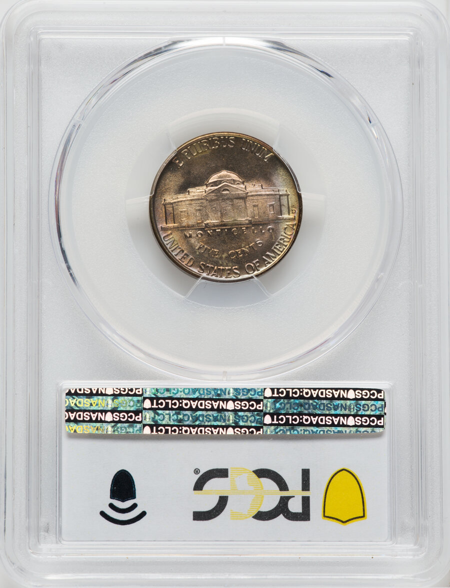 1947-D 5c MS66 thumbnail 4