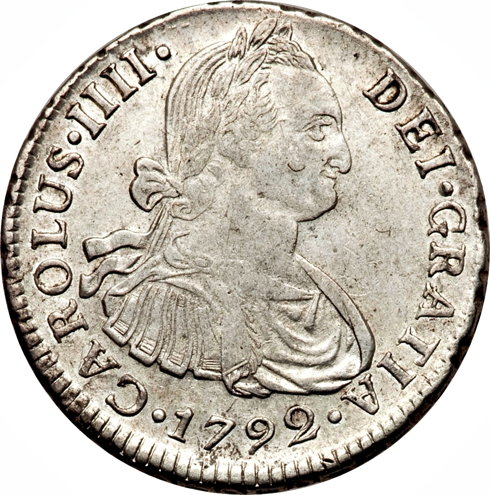 1791 LIMAE IJ 2 Re Large bust MS