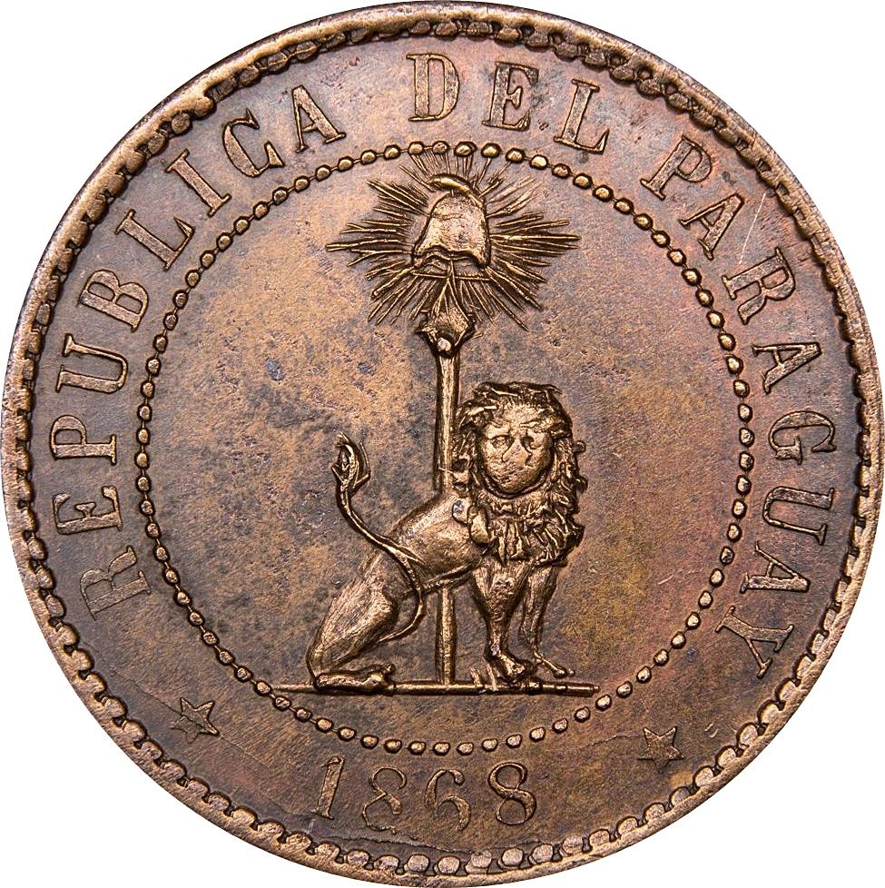 1868 2 Ce Pattern - Rare PR