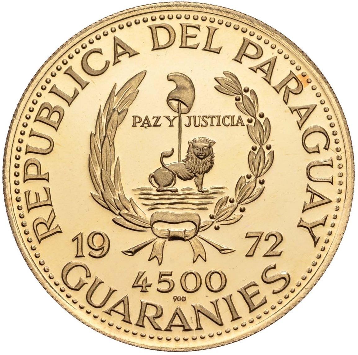 1972 4500 Gu Krupp VDM Stuttgart (Proof) PR