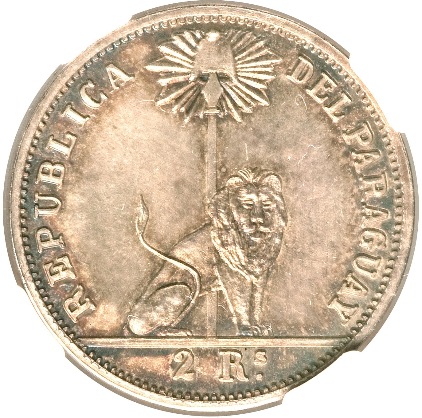 1868 2 Re Pattern - Rare PR