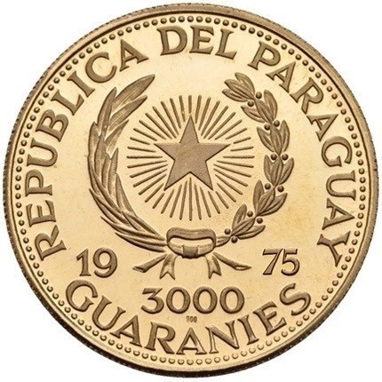 1975 3000 Gu Krupp VDM Stuttgart (Proof) PR