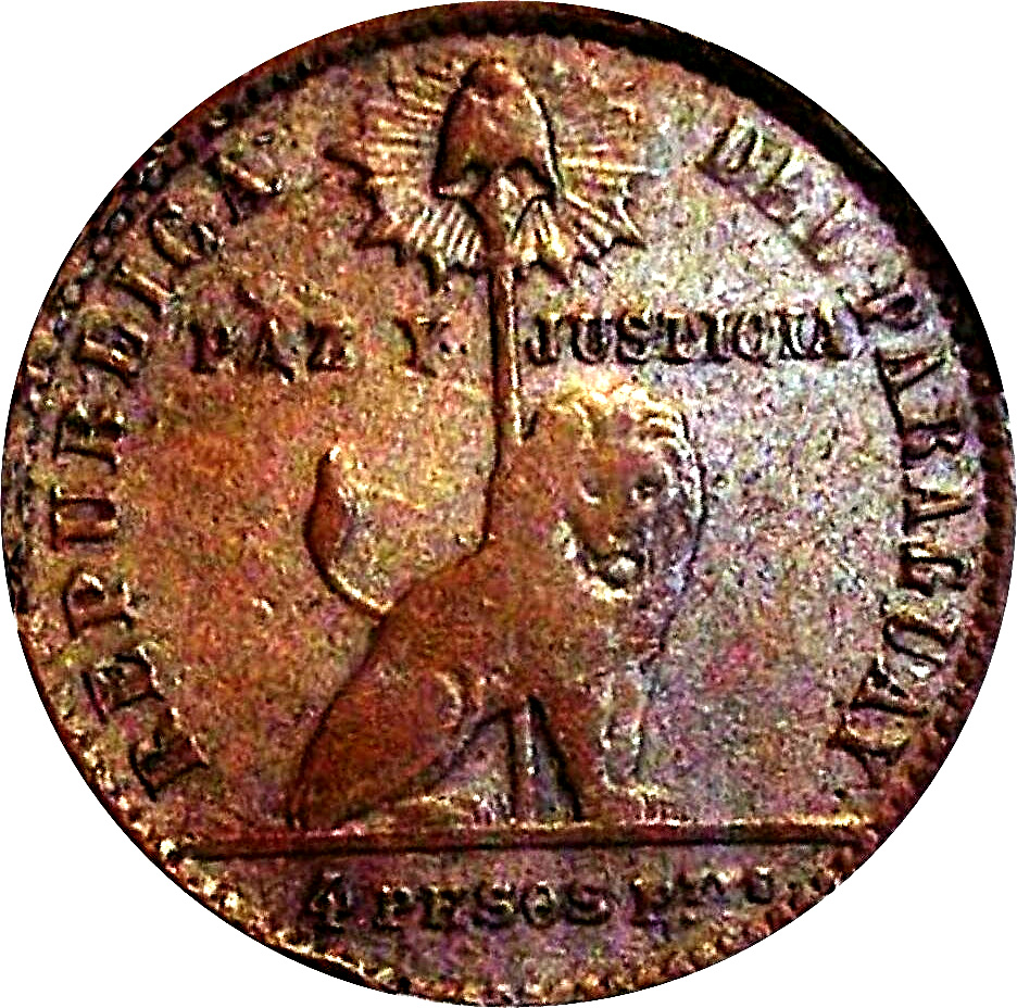 1867 4 Pe Fu Pattern - Rare PR