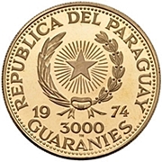 1974 3000 Gu Krupp VDM Stuttgart (Proof) PR