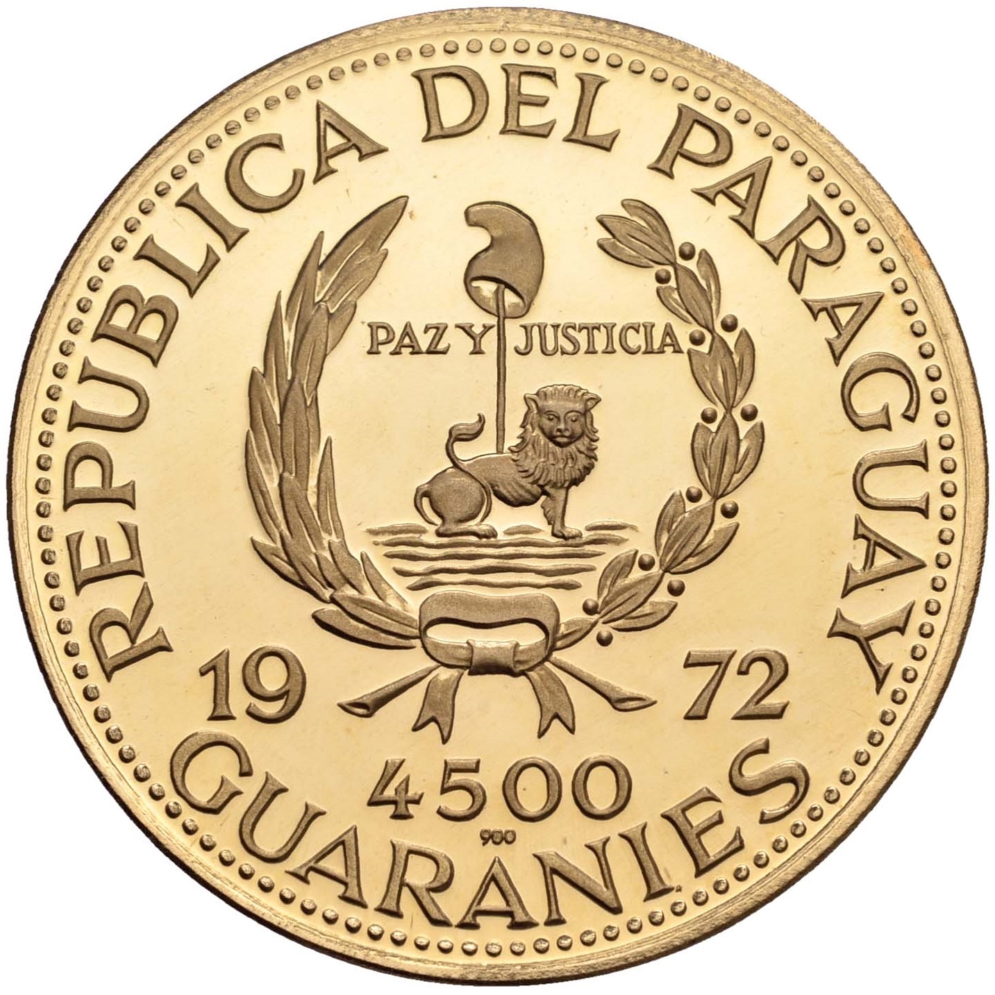 1972 4500 Gu Krupp VDM Stuttgart (Proof) PR