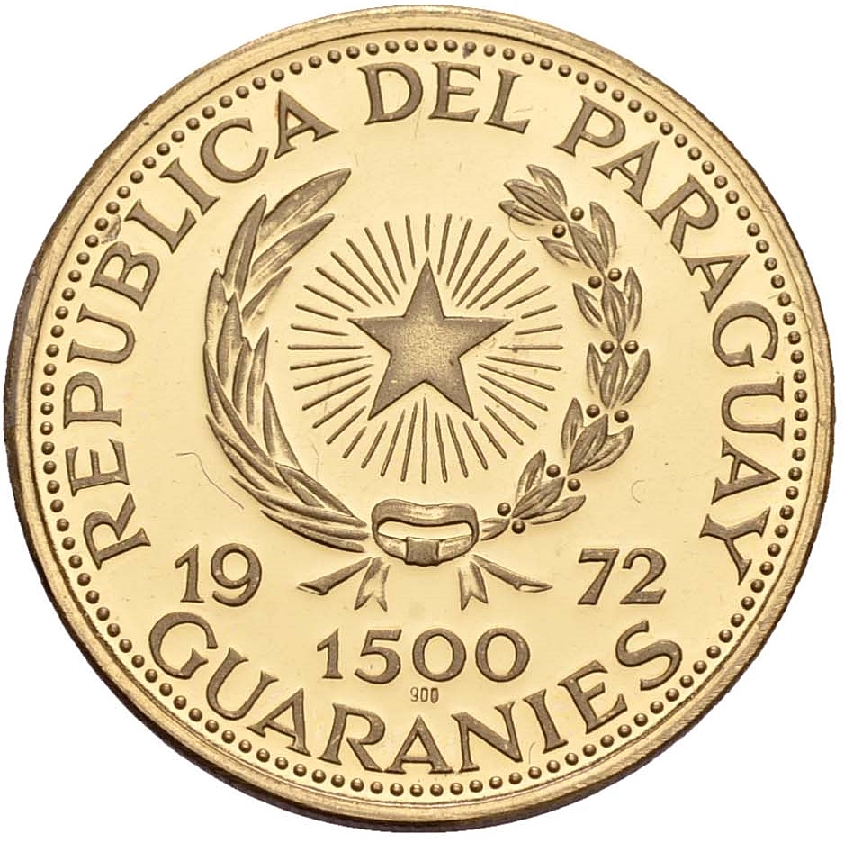 1972 1500 Gu Krupp VDM Stuttgart (Proof) PR