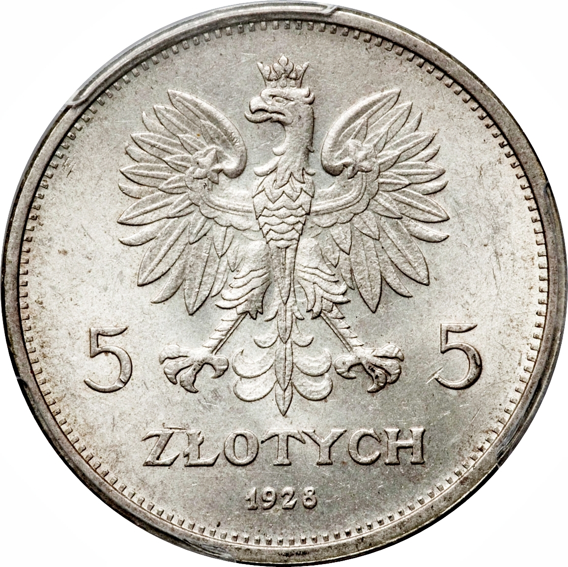 1928 Poland Edge SALUS REIPUBLICAE SUPRMA LEX Coin Pricing Guide