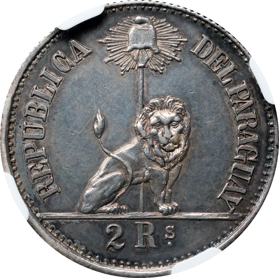 1869 2 Re Pattern - Rare PR