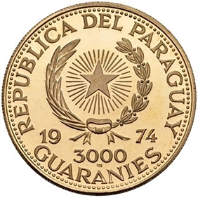 1974 3000 Gu Krupp VDM Stuttgart (Proof) PR