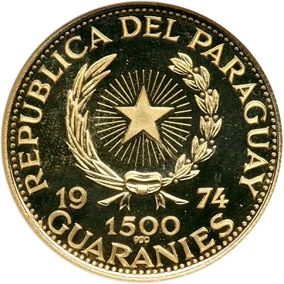 1974 1500 Gu Krupp VDM Stuttgart (Proof) PR