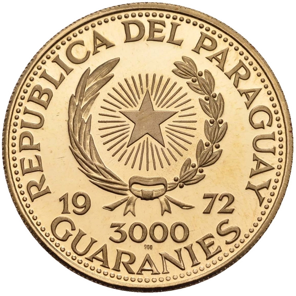 1972 3000 Gu Krupp VDM Stuttgart (Proof) PR