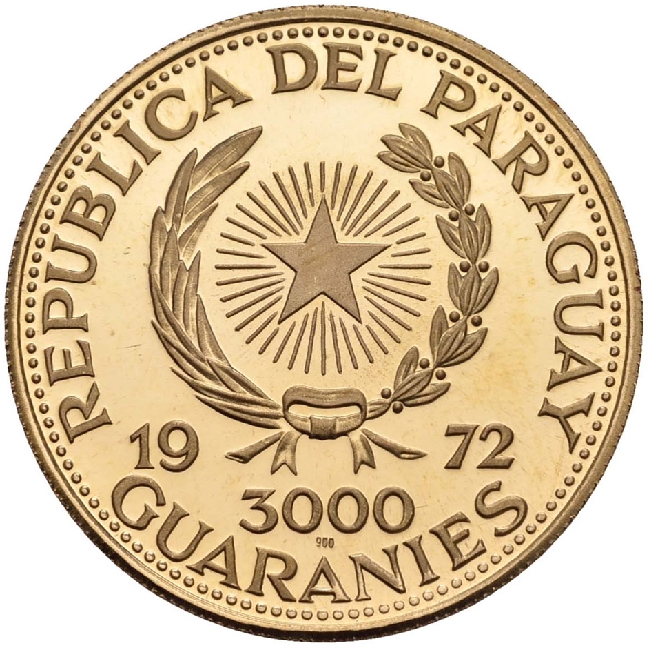 1972 3000 Gu Krupp VDM Stuttgart (Proof) PR
