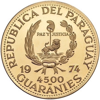 1974 4500 Gu Krupp VDM Stuttgart (Proof) PR