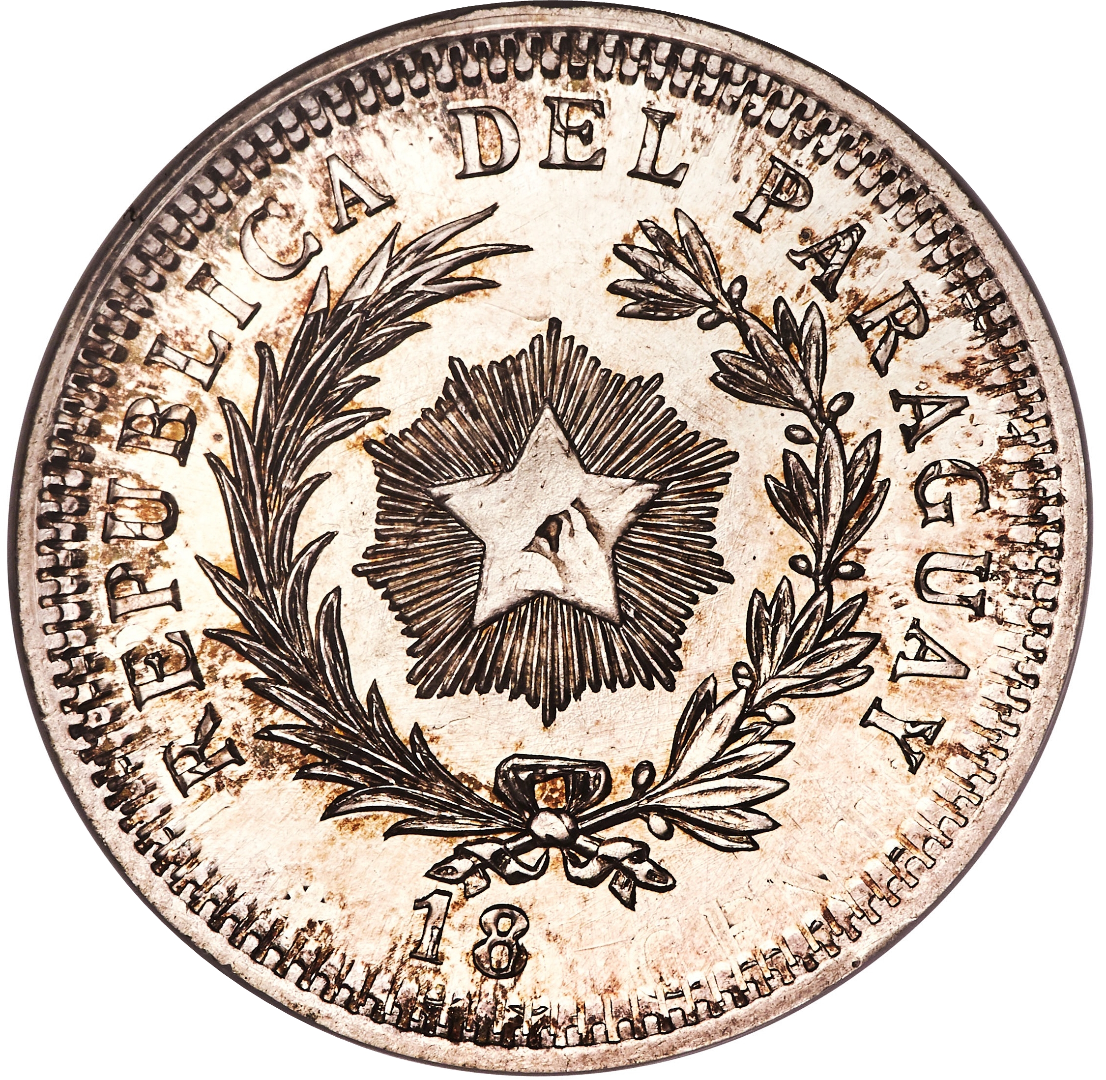 1889-1889 50 Ce Date: 18(89) Pattern - Rare PR