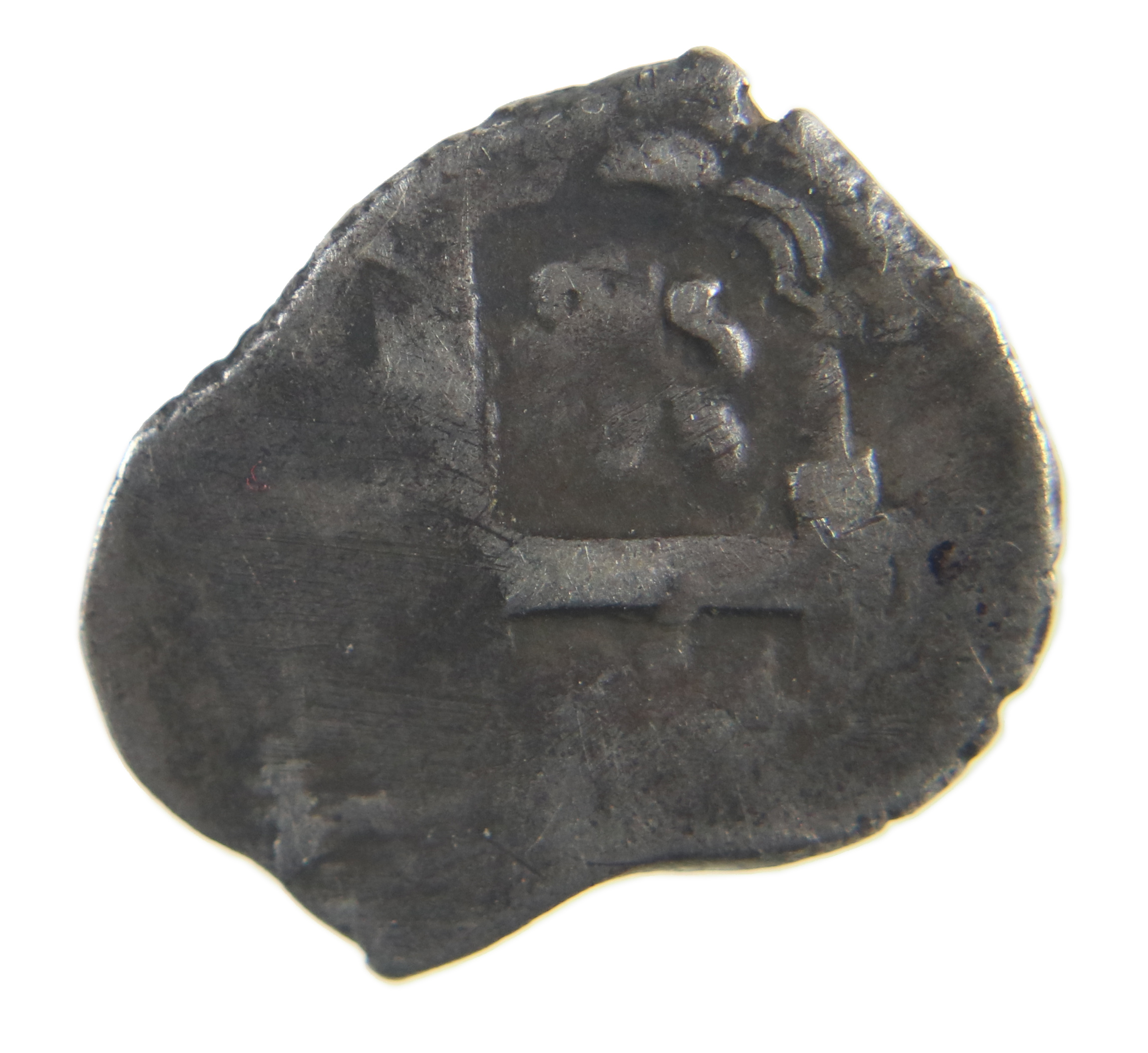 1747 L  ½ Re Assayer: "V" Jose de Vargas y Flor MS