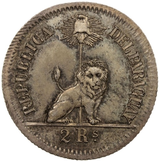 1869 2 Re Pattern - Rare PR