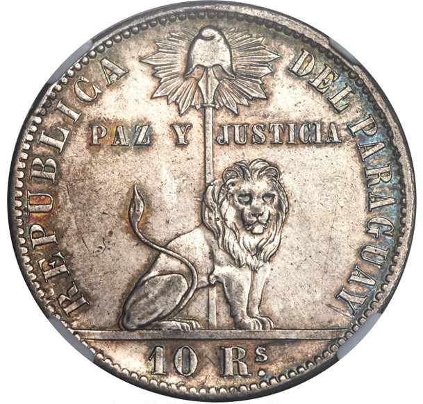 1855 10 Re Rare PR