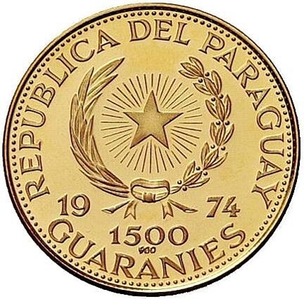 1974 1500 Gu Krupp VDM Stuttgart (Proof) PR