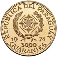 1974 3000 Gu Krupp VDM Stuttgart (Proof) PR
