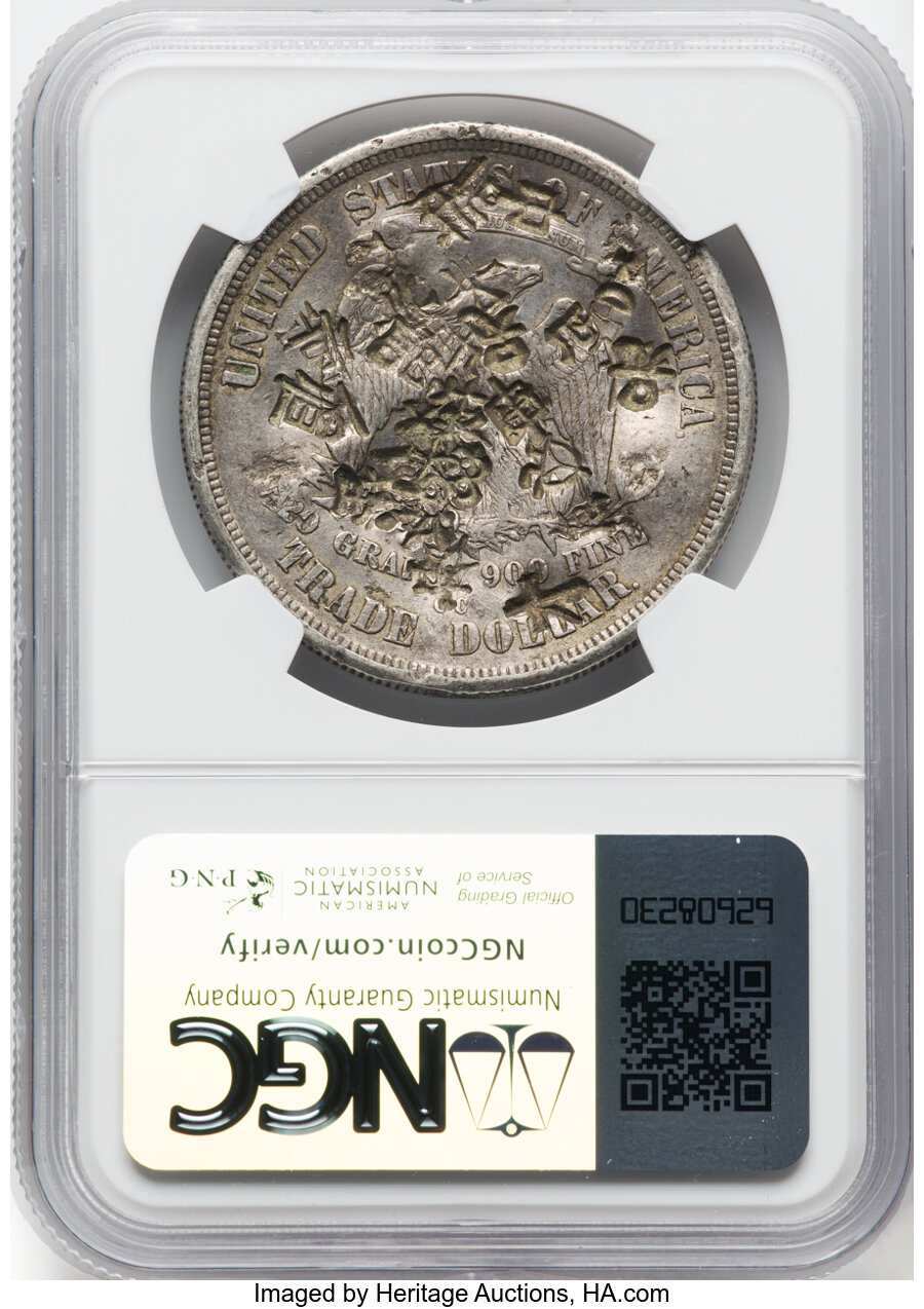 1876-CC Trade$ Chopmarked VF25 CAC thumbnail 22