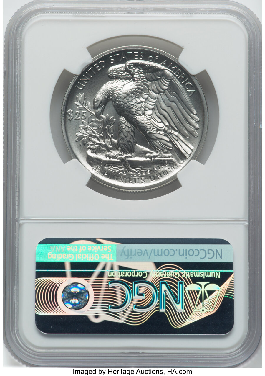 2017-(P) $25  Palladium Eagle, High Relief MS68 thumbnail 18