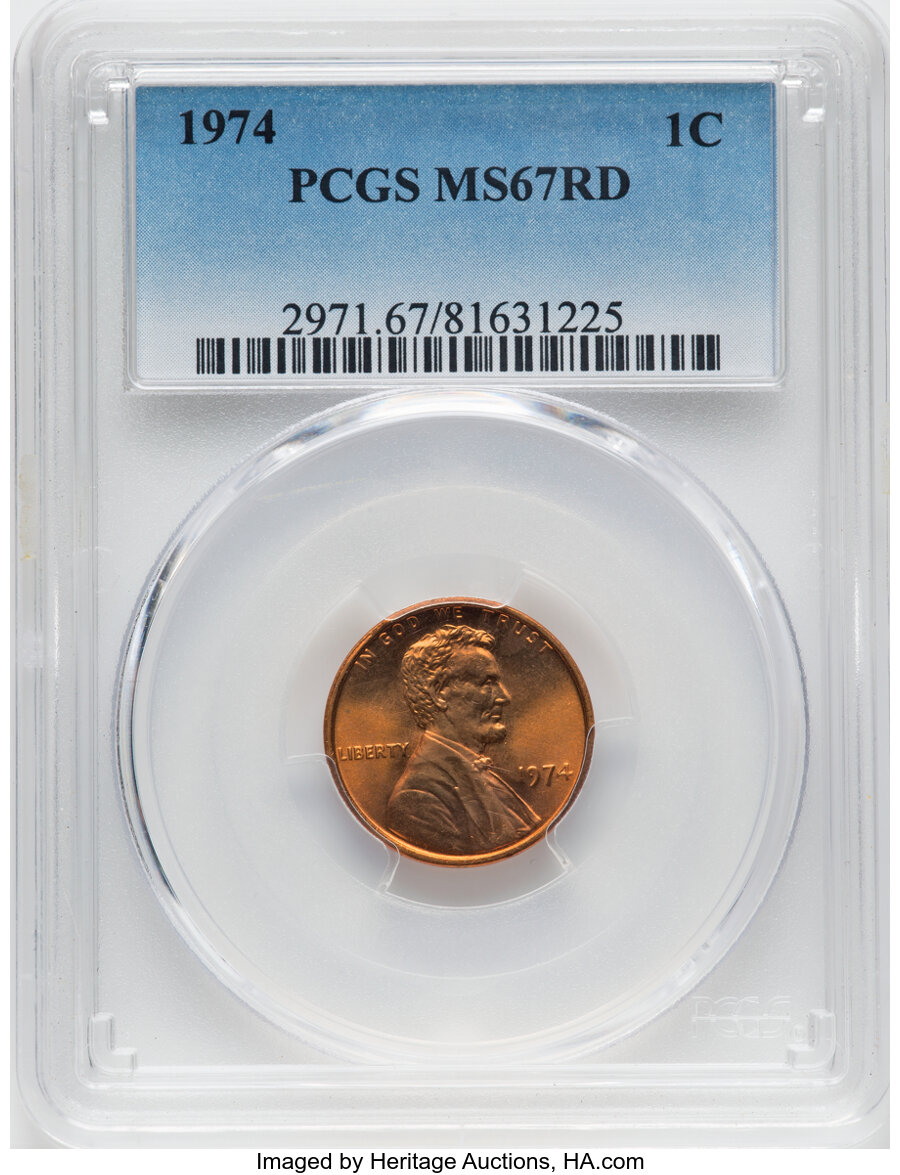 1974 1c MS RD MS67 RD thumbnail 9