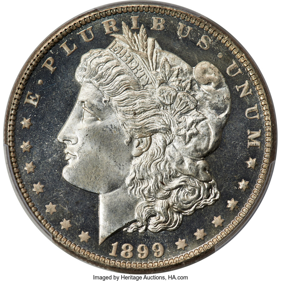 1899-O $1 MS67 Deep Mirror Prooflike PCGS....