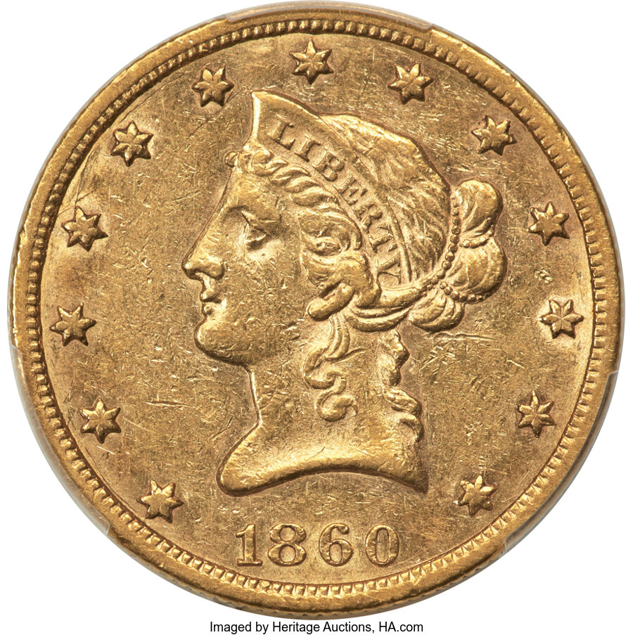 1860-S $10  MS thumbnail 16