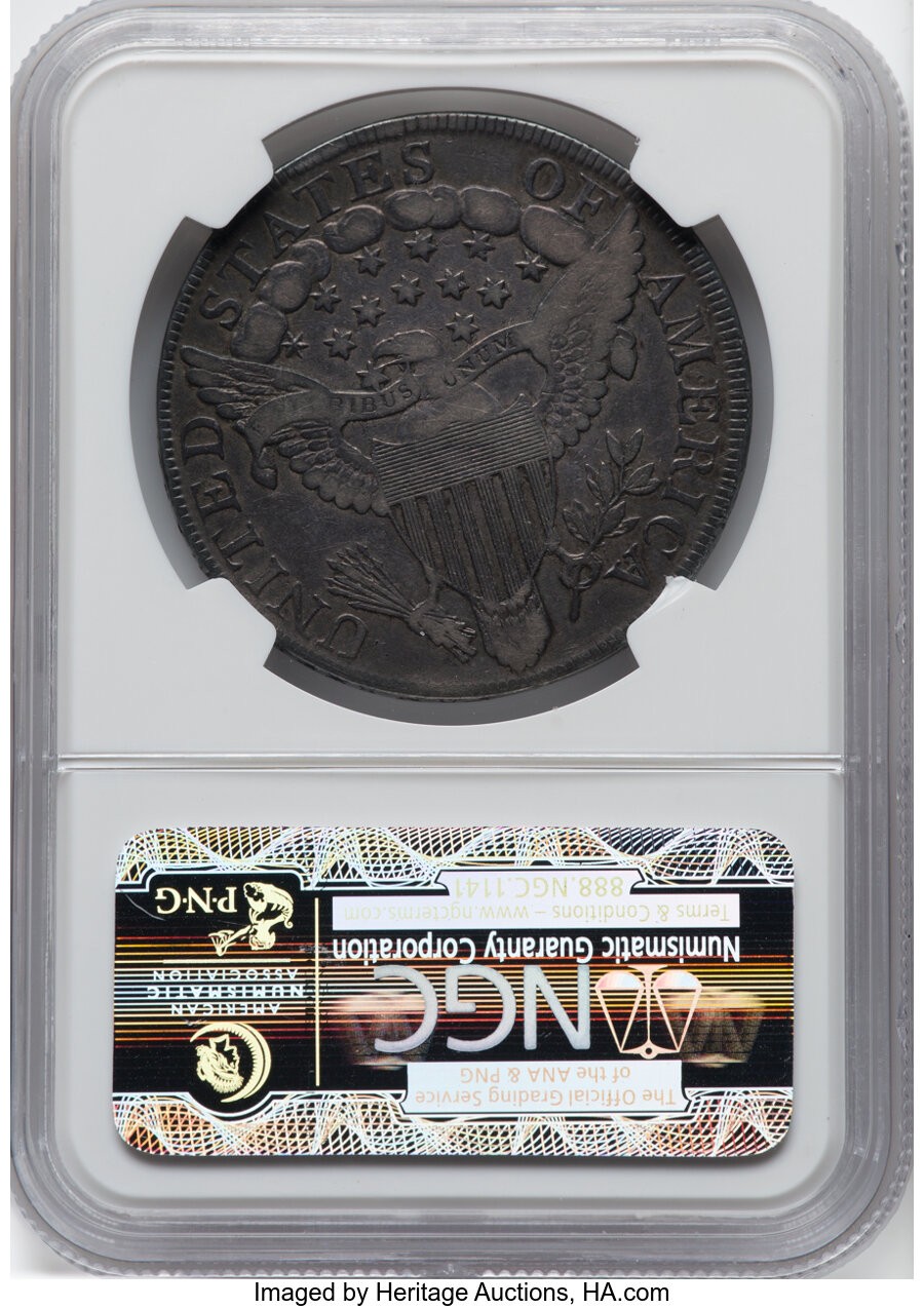 1799 $1  8x5 Stars, B-23, BB-159 AG3 thumbnail 3