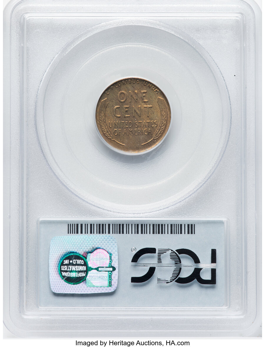 1924-S 1C MS64 Red and Brown PCGS. PCGS Population: (236/39). NGC Census: (83/18). CDN: $1,000 Whsle. Bid for NGC/PCGS MS64...