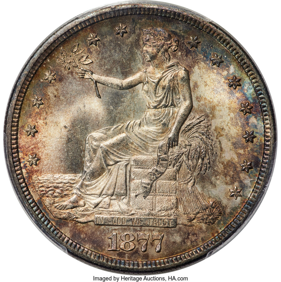 1877-S T$1 MS66 PCGS....