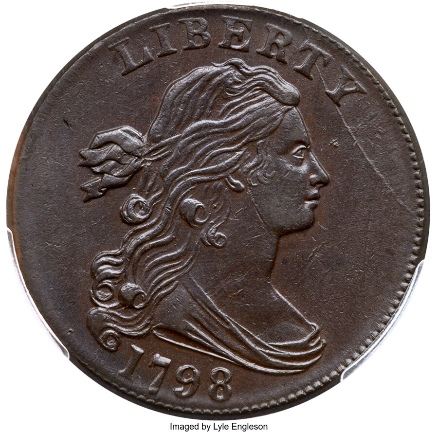 1798 1c 2nd Hair Style, S-187  MS BN thumbnail 12
