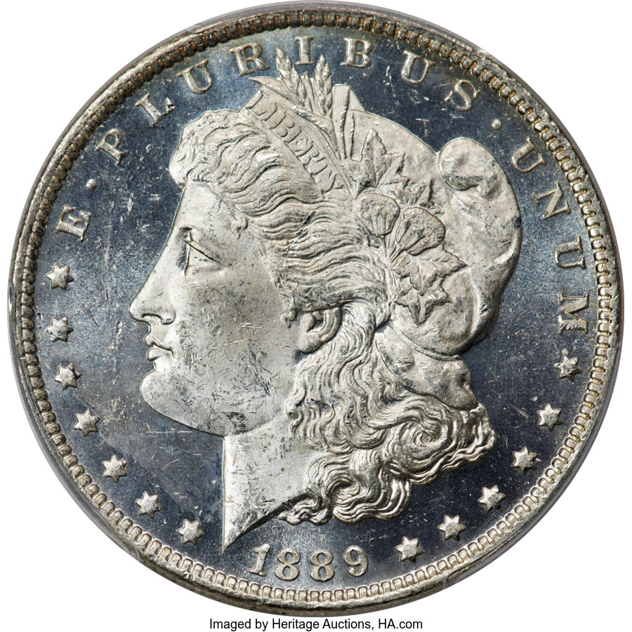 1889-O $1 MS64 Deep Mirror Prooflike PCGS....