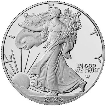 image for: American Eagle 2024 One Ounce Silver Proof Coin