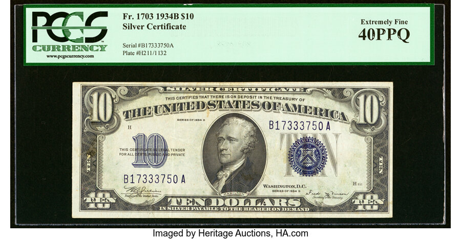 1934B $10  (Fr. 1703) thumbnail 11
