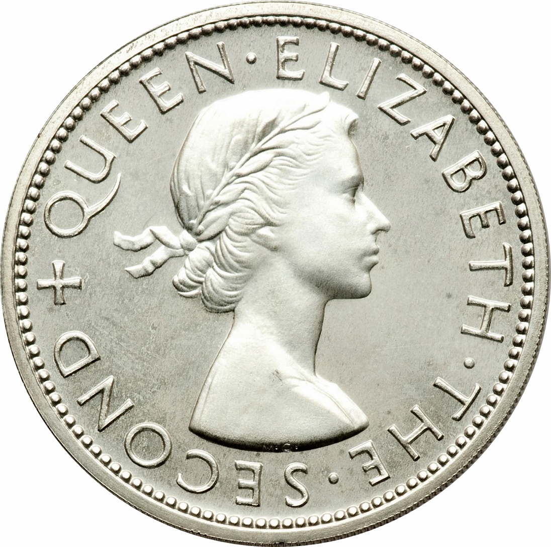 1955  ½ Cr Proof PR