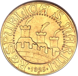 image for: 1925 10 Lire