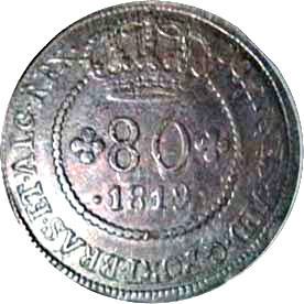 1819 80 Ré J6.03.01 - Circle with 45 beads MS
