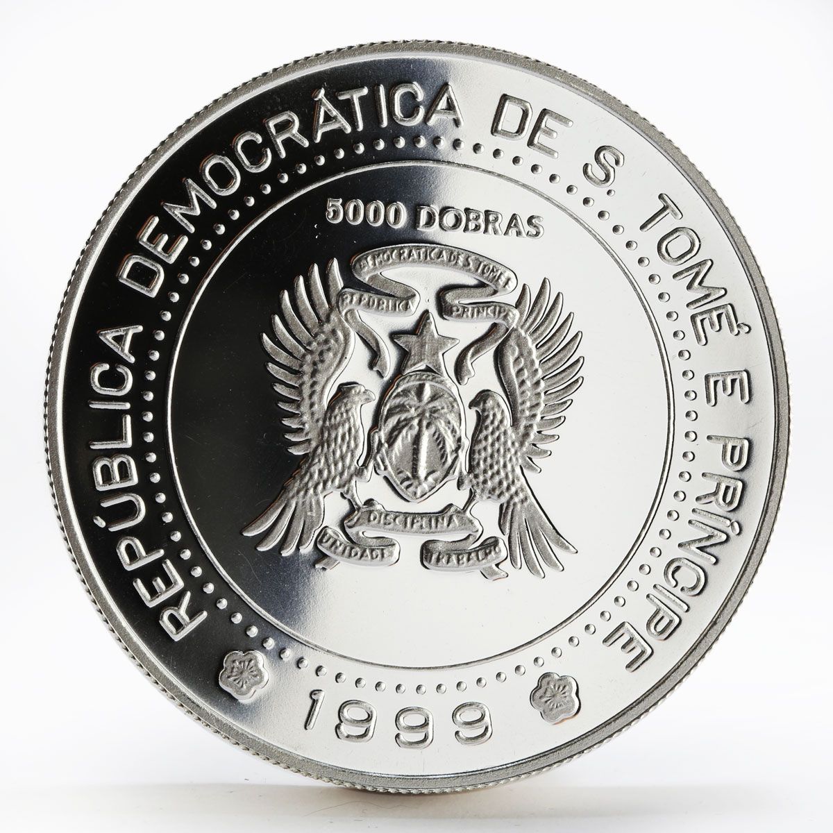 1999 5000 Do Proof, with encased digital clock PR
