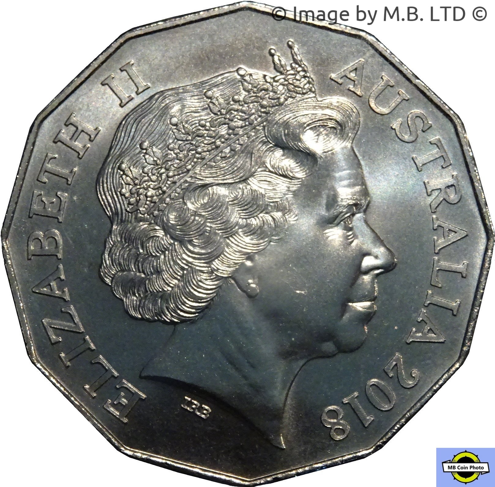 2018 50 Ce BU in ANDA Brisbane Money Expo PNC MS