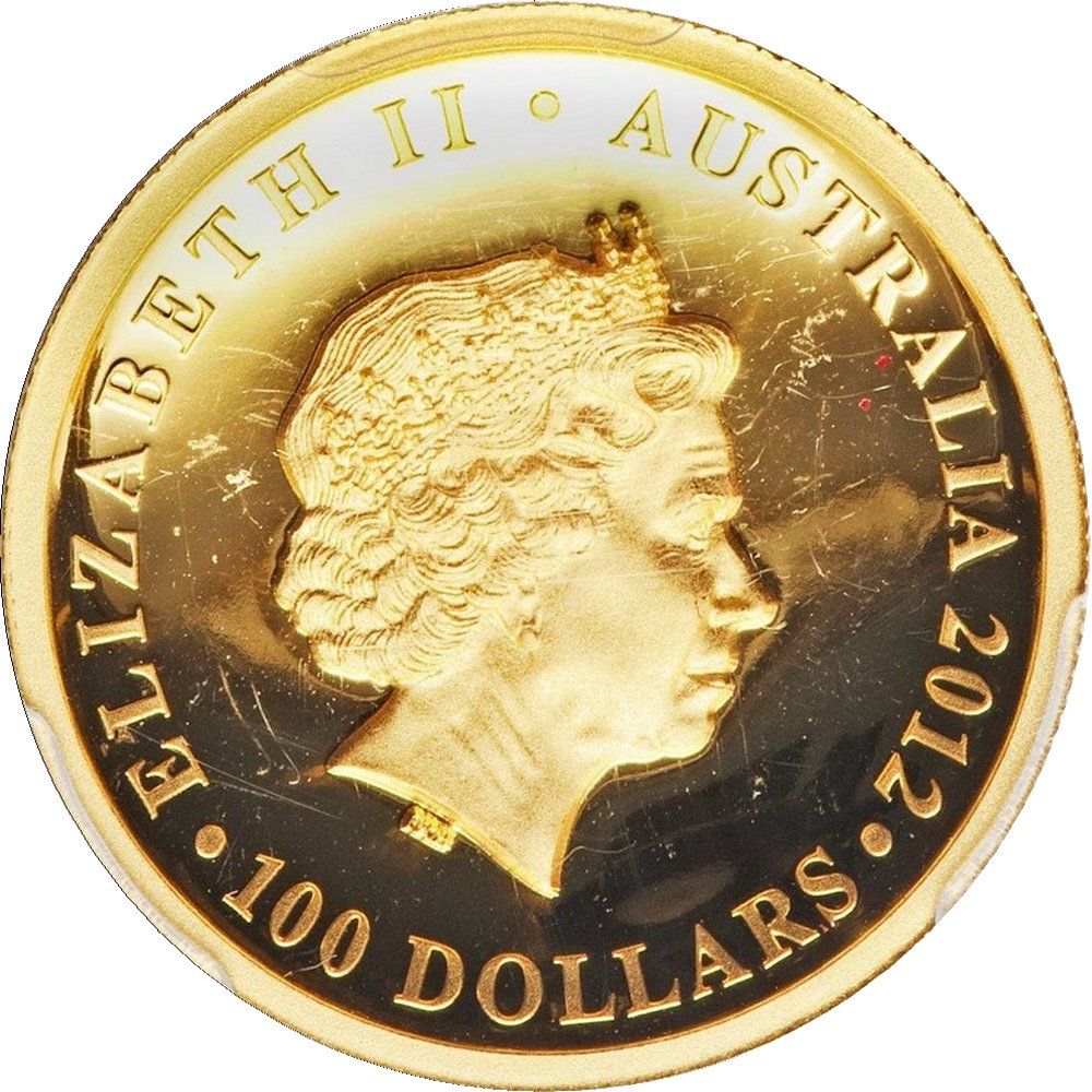 2012 P 100 Do Proof - High Relief PR