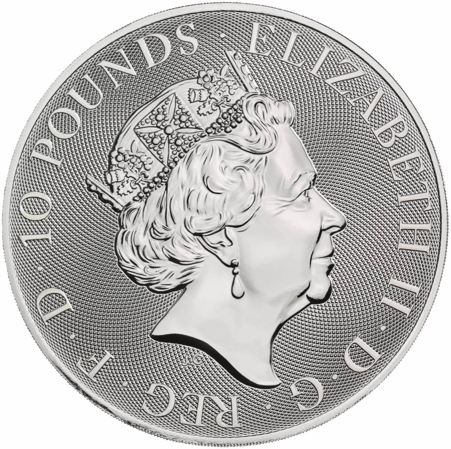 2021 £10 Silver MS