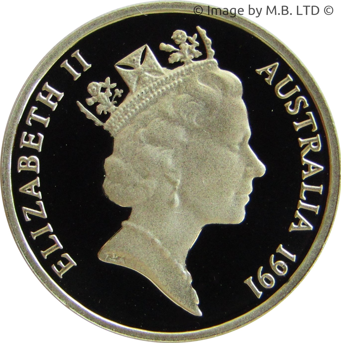 1991 1 Ce Proof in Masterpieces in Silver Set PR