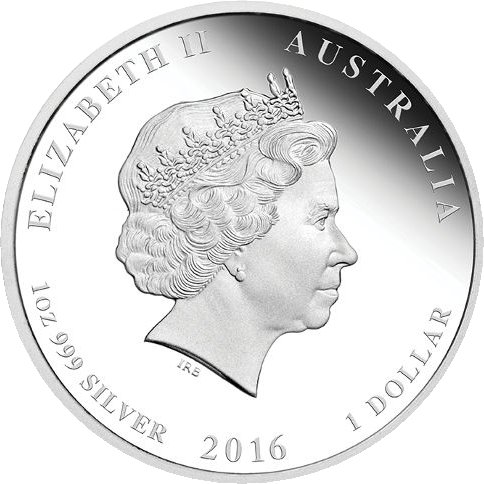 2016 P 1 Do BU - 4 Coin Typeset Coloured MS