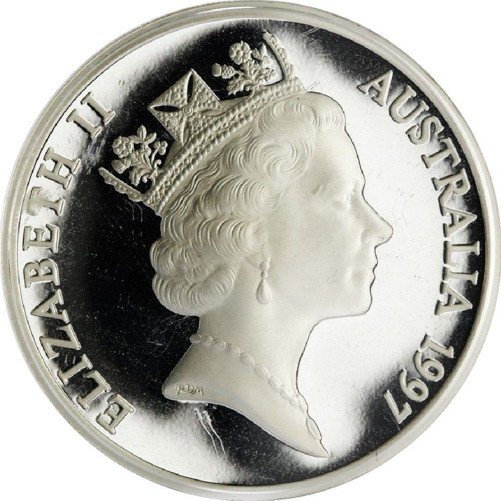 1997 5 Do Proof in Masterpieces in Silver Set PR