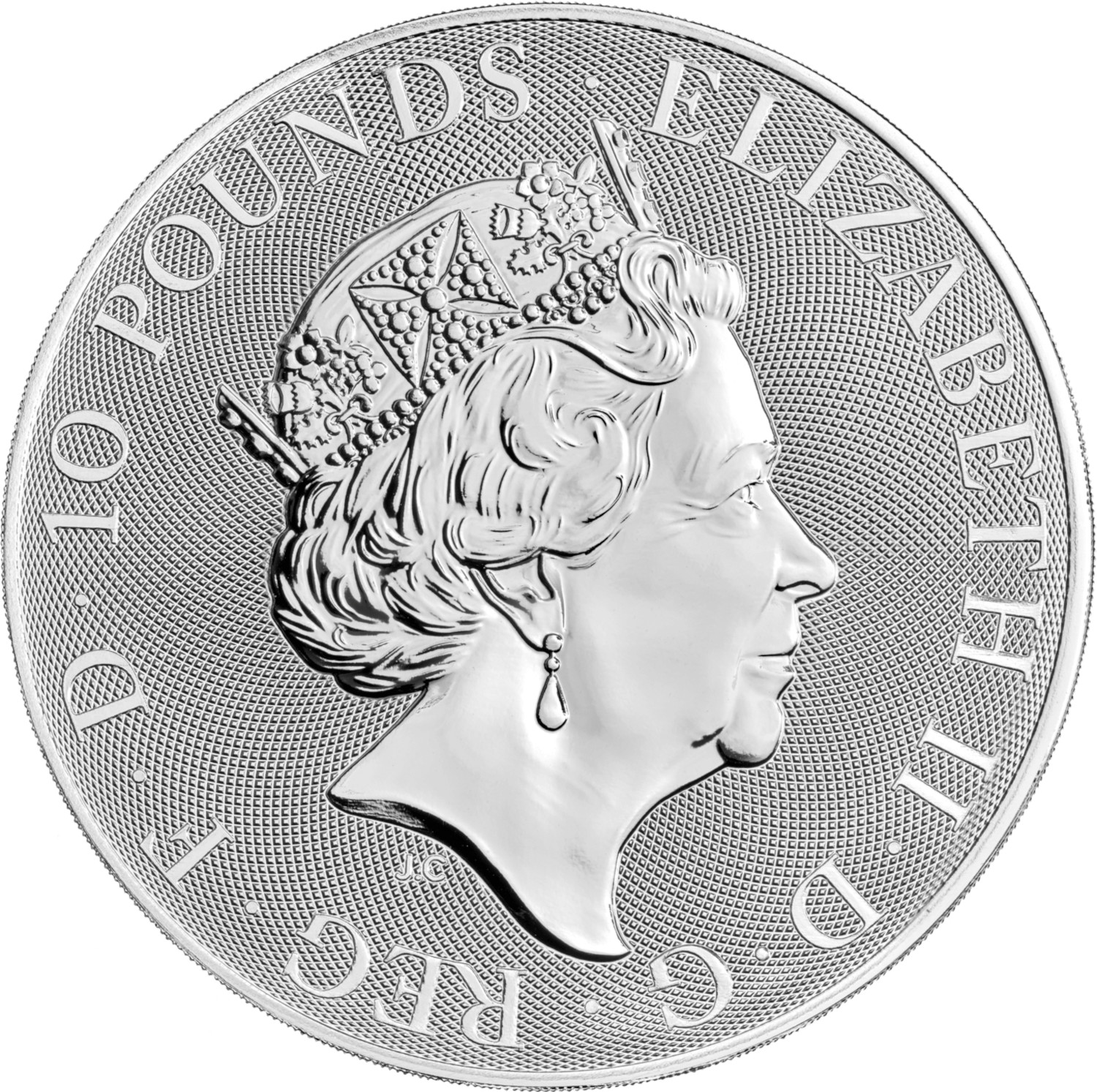 2021 £10 Silver MS