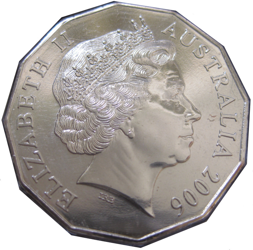 2006 50 Ce BU in Australia Post Booklet MS