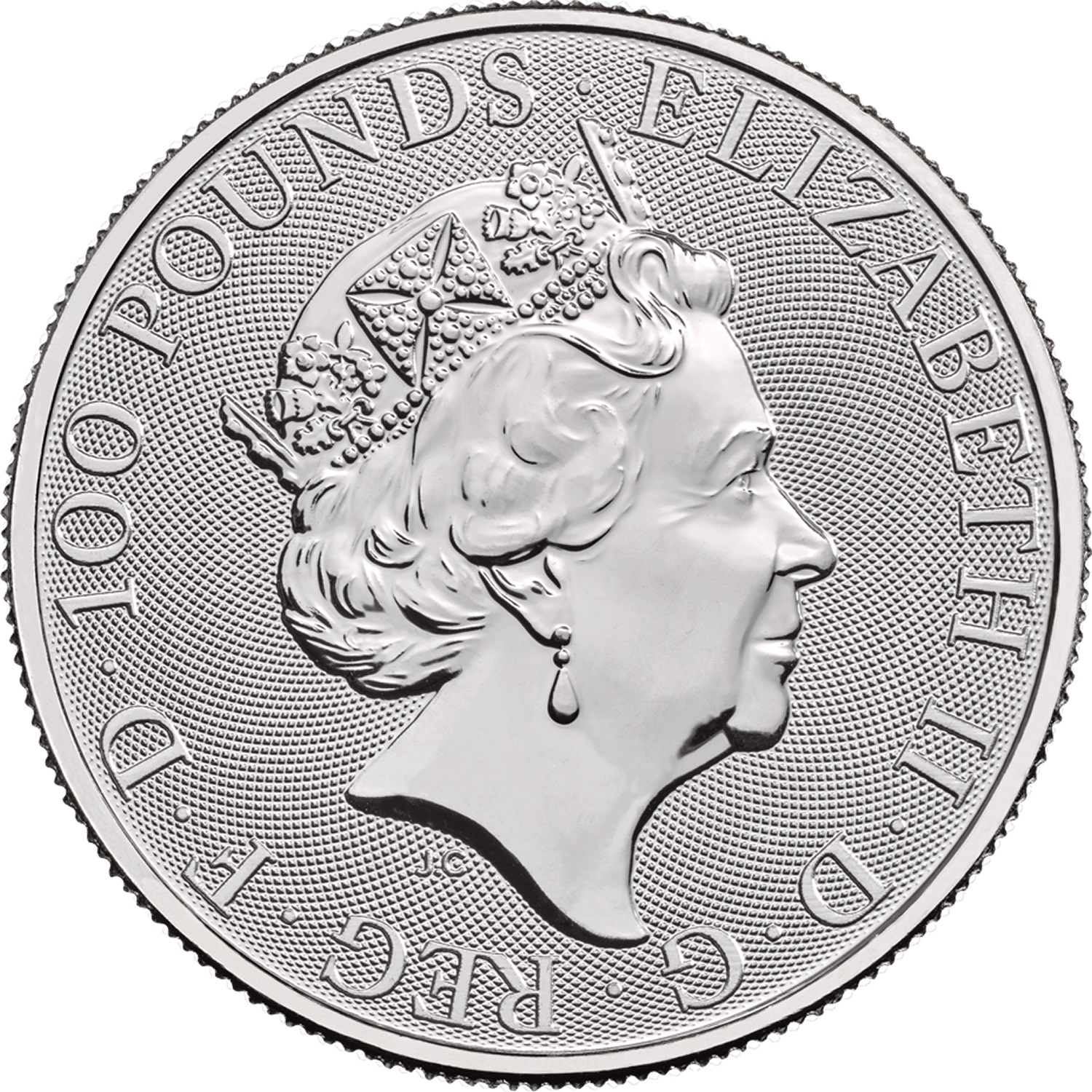2019 £100 Platinum MS
