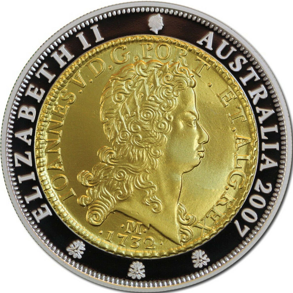 2007 1 Do Proof Gilded in Case PR