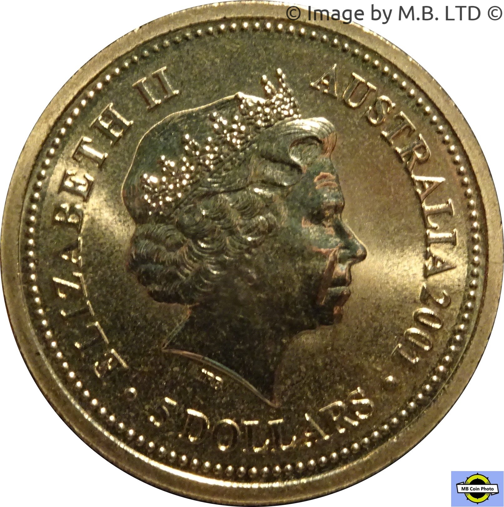 2001 5 Do BU In 3 Coin Set MS